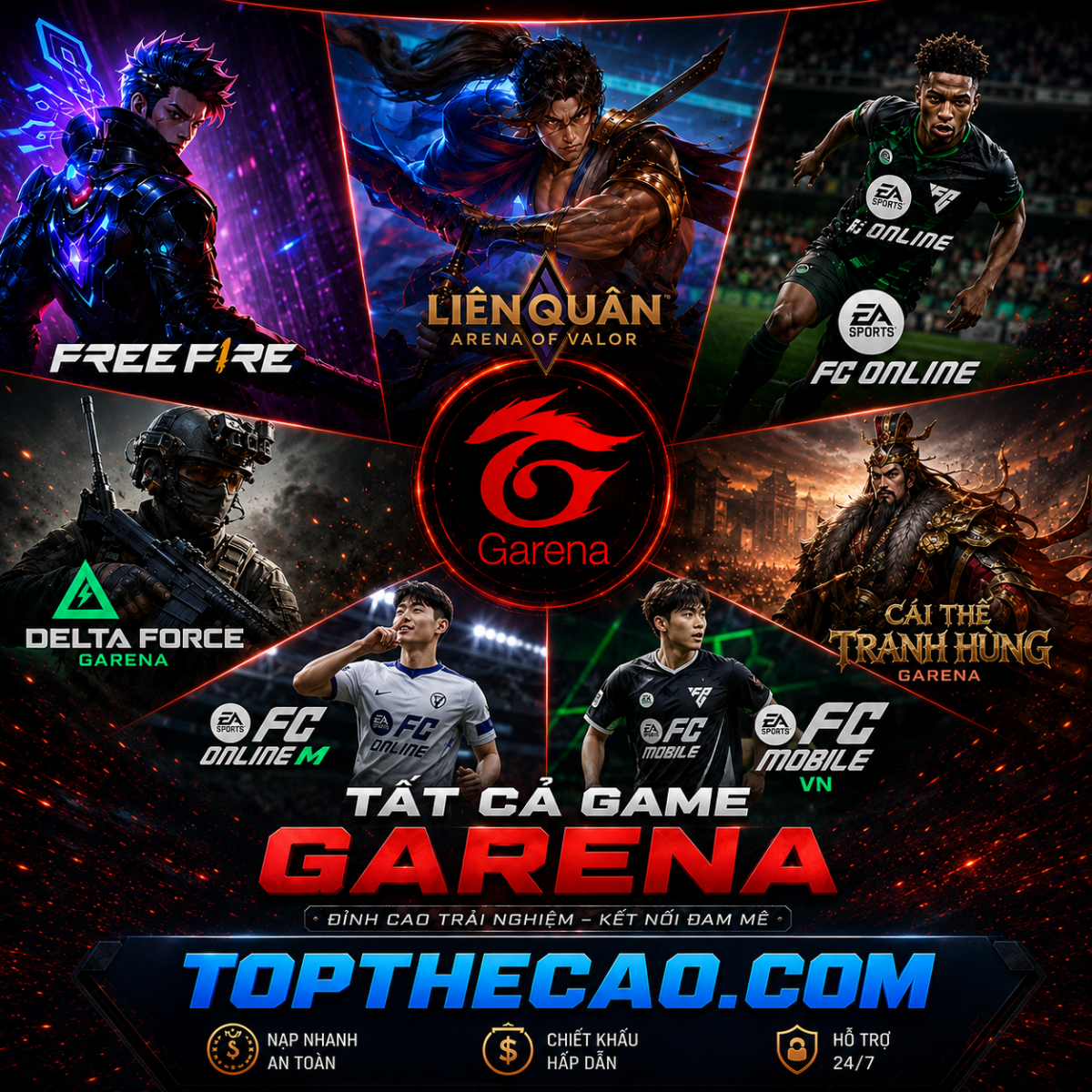 NẠP SÒ GARENA XONG NHANH